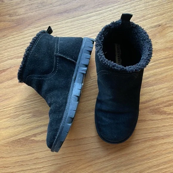 Lucky Brand Suede Women's Dweller Bootie Ankle Boot - Picture 7 of 8